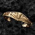 real.png Viking Bracelet 3D print model