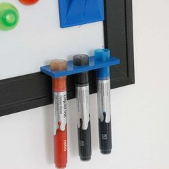 PK1_0038.JPG STL-Datei Whiteboard Marker Holder kostenlos・3D-Druck-Modell zum herunterladen
