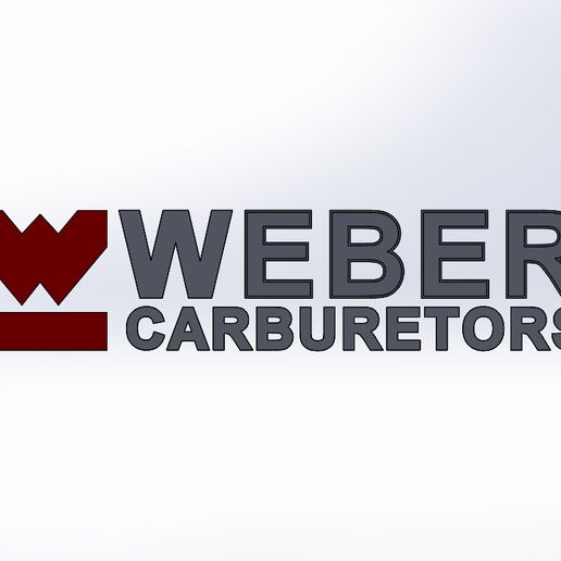 VW Golf Weber GTI VR6 badge logo emblem Corrado Vento Jetta 16v 3D model