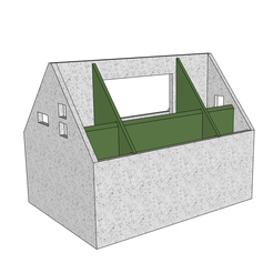 Home_Box_1.png STL file House Storage toolbox organizer・3D printing idea to download