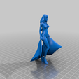 Vampirella_smoothed_nostand.png Vampirella - Remix - without the base, resized to 6 inch and hollowed for SLA