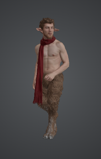 Mythical Satyr Figure – Fantasy Forest Creature