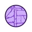 32mm_Standard_007.stl 32 毫米场景战争游戏底座 - 石砖和石板