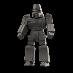 MINI MEGATRON_2.png Archivo STL MEGATRON MINI / / Megatron - transformers・Objeto de impresión 3D para descargar