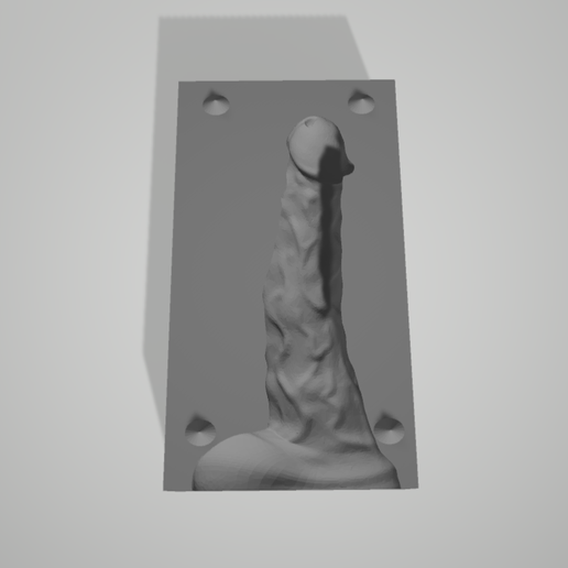 Sans titre2.png Télécharger fichier STL penis mold cast • Plan imprimable en 3D, 3D-CENSORED