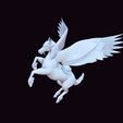 WIRE.jpg PEGASUS PEGASUS FLYING ZEBRA - DOWNLOAD HORSE 3d model - animated for blender-fbx-unity-maya-unreal-c4d-3ds max - 3D printing PEGASUS ZEBRA HORSE, Animal creature, People