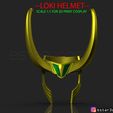 0001.jpg Loki Helmet - Avenger Marvel