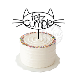 Topper-Cat-HBD-02-Cake@2x.png Happy Birthday Cat - Cake topper