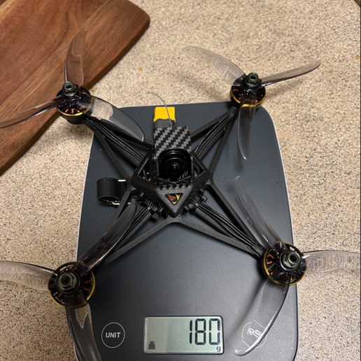 🖼️ 5 inch FPV Drone・Free STL File for 3D printing・Cults