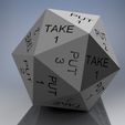 take11.jpg 20-sided gambling dice. Board game