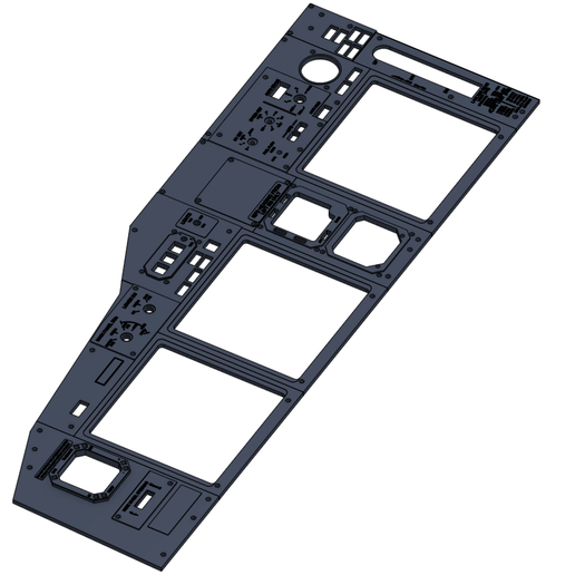🧸 737 Main Panel- Captain's Side・ 3D File for 3D printing・Cults