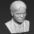 13.jpg Dwight Schrute bust 3D printing ready stl obj formats