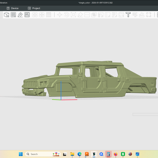 🐚 2021 AM HUMVEE HUMMER hollow shell body for model or rc truck ...