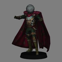 01.jpg Mysterio - Spiderman Far From Home LOW POLYGONS AND NEW EDITION