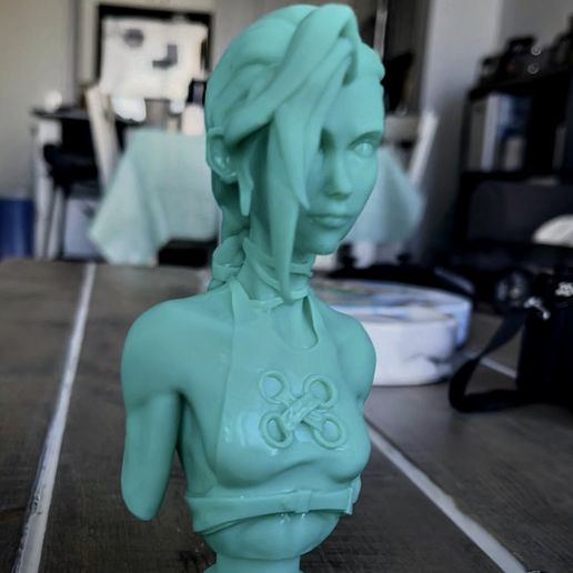 Jinx Bust - From Arcane 3D model