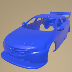 b1.png STL file Holden Commodore ZB Supercar v8 2017 PRINTABLE CAR BODY・Design to download and 3D print