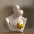 TinyMakers3D-HomeDeco_Couple3.jpg ♡♡♡♡ COUPLE IN LOVE for anniversary gift. Elegant and minimalist Home decor