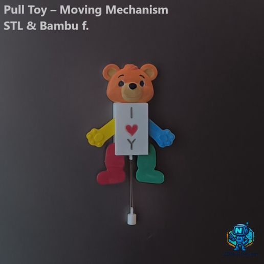 Modular Toy - Pull Mechanism