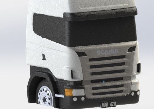 Descargar archivo STL Mate scania R470 • Diseño para impresión en 3D ...