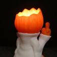Pumpkin-Ghost-Candle-Holder-2.jpg Pumpkin Ghost Candle Holder (Easy print and Easy Assembly)