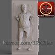 George-Carbonite.jpg Star Wars 3D Print Model stl - George Lucas In Carbonite