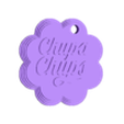 llavero chupa chups.stl Porta-chaves Chupa Chups