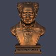 13.jpg Arthur Schopenhauer 3D printable sculpture 3D print model