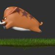 05.jpg 3D-Datei Stylized boar kostenlos・Design für 3D-Drucker zum herunterladen