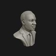 04.jpg Martin Luther King head sculpture ready to 3D print