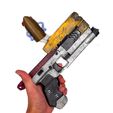 Skippy-Cyberpunk-2077-Prop-Replica-4.jpg Cyberpunk 2077 Skippy Gun Replica Prop Pistol Weapon