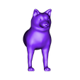 dog3_front.stl Mixable dog models - Puzzle game