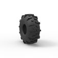 8.jpg Diecast dirt dragster rear tire 2 Scale 1 to 10