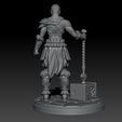 Back.jpg Galt - Human Barbarian Character STL