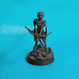Petal-printed-2.png Petal, a tiefling hunter - dnd miniature [pre supported]
