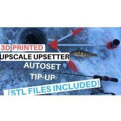 Free 3D file Ice Fishing Shelter Rod Holder 🧊・3D printable