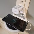 charge shelf 2.jpg Fichier 3D gratuit Tablette de chargement sans fil・Design pour imprimante 3D à télécharger