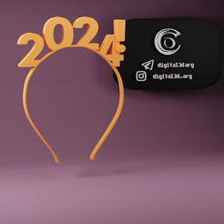 0005.png Headband NEW YEAR 2024! // vincha AÑO NUEVO 2024! 04