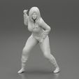 Girl-0007.jpg Beautiful Strong Assertive Woman Fantasy Style 3D Print Model
