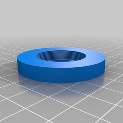 THK25_4mmto45mmFilterHolderAdapterWScrewThreads.png Adaptador de filtro óptico SM1 a 45 mm