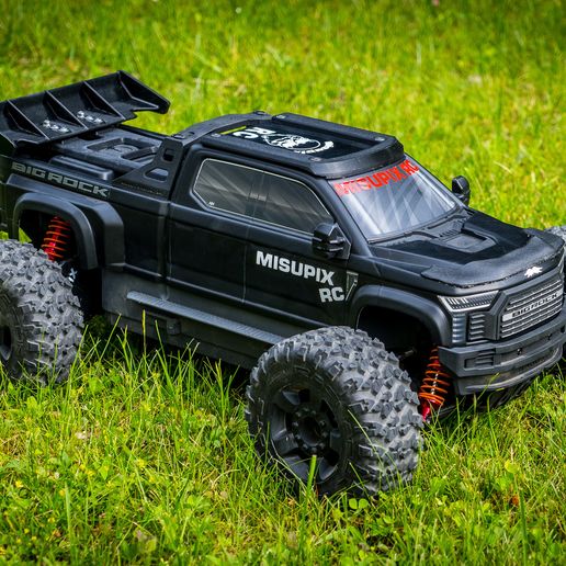 アーマー　ビックロック　3s 1/10 BIG ROCK 3S 4X4 RTR Brushless Monster Truck, Blue | ARRMA