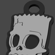 bart-skull.png keychain simpsons/ keychain simpsons