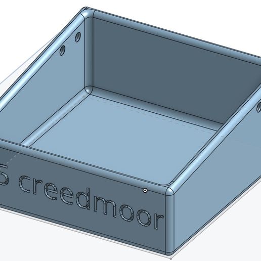 6.5 creedmore ammo holder with tray 3D model preview