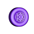 GT40 Rear Wheel - more tolerance.stl STL file 1966 Ford GT40 Mark II・3D printing model to download