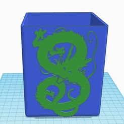DBZ-4.1.jpg STL file DRAGONBALL Pen Jar // Pens Jar DRAGONBALL・3D printable model to download