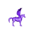 OBJ BLK.obj HORSE - PEGASUS HORSE - COLLECTION - DOWNLOAD Pegasus horse 3d model - animated for blender-fbx-unity-maya-unreal-c4d-3ds max - 3D printing HORSE HORSE PEGASUS