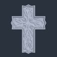 bandicam-2024-01-23-09-01-48-614.jpg Wall сross - 3D MODEL STL- files For CNC and 3D Printer.