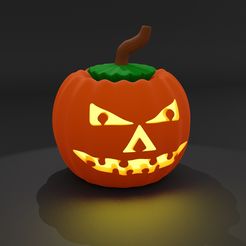pumpkinPIC2.jpg Archivo STL Halloween-Calabaza・Diseño de impresión en 3D para descargar