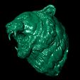 5.jpg Lion Head 3D Model STL