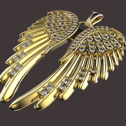 Angel wings 3D model