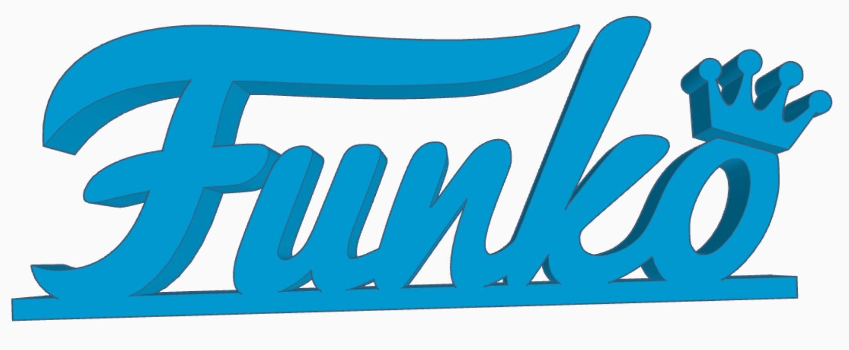 STL file Funko Pop Logo・3D printer model to download・Cults